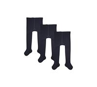 Camano Unisex Baby Online Baby Ca-soft Organic Cotton Tights 3er Pack Socken, Navy, 62/68 EU
