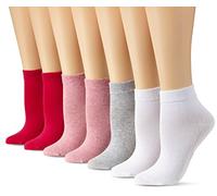 Camano Unisex Kurzsocken 7er Pack 39/42 pink mel.