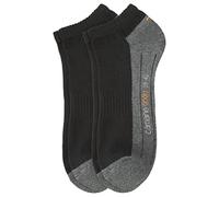 Camano Unisex Classic Sport Sneaker 6er Pack, Größe:43-46, Farbe:Black (0005)