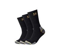 Camano Unisex Crew Online Work Socks 9p, Schwarz, 39-42 EU