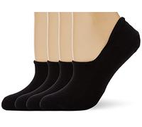 Camano Unisex Füßlinge für Damen und Herren No Show Socken angenehm optimaler Halt Sneaker 4er Pack