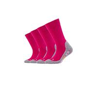 Camano Socken Sport Basic Pro Tex – 4er Pack Kinder Beere Größe 39/42