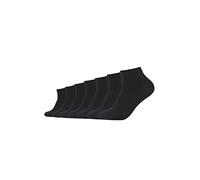 Camano Kurzsocken Ca-Soft 7er Pack Unisex Bio-Baumwolle Schwarz 35-38