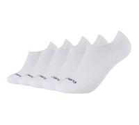 Camano Unisex-Sneaker-Socken 5 Paar 35 - 38 weiß