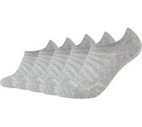 Camano Unisex-Sneaker-Socken 5 Paar 43 - 46 hellgrau