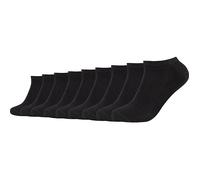 Camano Unisex-Sneaker-Socken 9 Paar schwarz 35 - 38