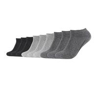 Camano Unisex Sneakersocken 9er Pack 43/46 dark grey mix