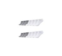 Camano Unisex Sneakersocken 14er Pack 39/42 white grey