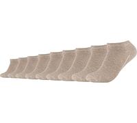 Camano Unisex-Sneaker-Socken 9 Paar braun-beige 43 - 46