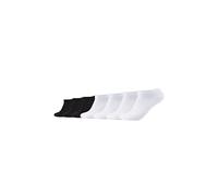 Camano Unisex Sneakersocken Unisex für Damen und Herren Atmungsaktiv bequem elastisch hoher Baumwollanteil weicher Bund 7er Pack 35/38 white mix