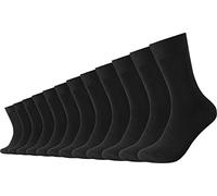 Camano Unisex Socken 12er Pack 43/46 black
