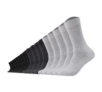 Camano Unisex Socken 18er Pack - Comfort Socks, einfarbig 39-42 Mehrfarbig