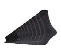 Camano Unisex Socken 18er Pack - Comfort Socks, einfarbig 39-42 Mehrfarbig