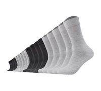 Camano Unisex Socken 18er Pack - Comfort Socks, einfarbig 39-42 Mehrfarbig