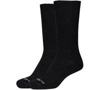 2er Pack camano Diabetiker Crew Funktionssocken 0005 - black 35-38