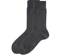 camano Socken im 2er-Pack in Anthrazit, Größe 43/46, Artikelnr. 376663343/46 Anthrazit 43/46 Herren