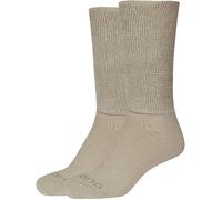2er Pack camano Diabetiker Crew Funktionssocken 0018 - sand 43-46