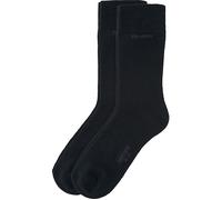 Camano Unisex-Socken 2 Paar mit Softbund schwarz 43 - 46