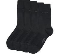 Camano Herren 3642000 Socken, Schwarz, 43-46 EU