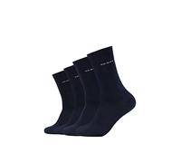 camano Damen Socken Mika ca-soft 4er-Pack mit Bund ohne Gummidruck blau, Größe 39-42, 4713373 Blau 39