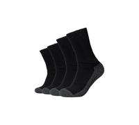 Camano Unisex Socken 4er Pack 43/46 black