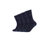 Camano Socken 3652000 Herren Blau (Navy 0004) Gr. 43/46 – 4er-Pack