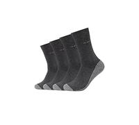 Camano Unisex Socken 4er Pack 47/49 anthracite