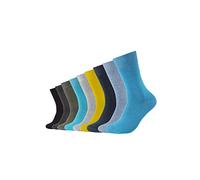 Socken im praktischen 9er Pack Camano turquoise Uni (Artikelnummer: 5J751/00X43)