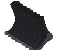 Camano Unisex Socken - Pro Tex Function, einfarbig, 8er Pack Schwarz / 39-42 39-42 Schwarz