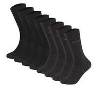 Camano Unisex Socken - Soft Socks, einfarbig, 8er Pack 39-42 Mehrfarbig