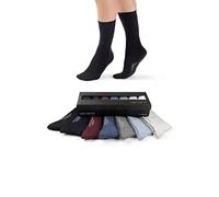 Camano Socken »comfort« (7-Paar) in praktischer Geschenk-Box, grau, mehrfarbig SIZE,35-38|39-42|43-46