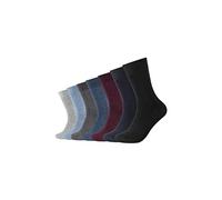 camano Socken im 7er-Pack in Hellgrau, Größe 39/42