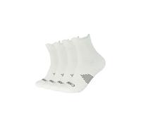 Camano Unisex Sport-Kurzsocke performance training light 4er Pack 39/42 white