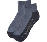 Camano Unisex-Sport-Kurzsocken 2 Paar 39 - 42 jeans