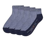 Camano Unisex Sport Quarter 4er Pack, Größe:39-42, Farbe:Navy (0004)