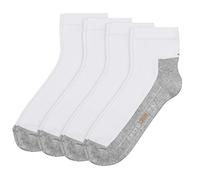 Camano Unisex Sport Quarter 4er Pack, Größe:39-42, Farbe:White (001)