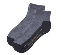 Camano unisex Sport Quarter ohne Gummidruck 6er Pack, Größe:39-42;Farbe:Navy (04)