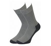 Camano unisex Sport Socken ohne Gummidruck 6er Pack, Größe:47-49;Farbe:Grey (10)
