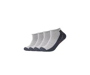 Camano Unisex Sportsneakersocken pro tex 4er Pack 35/38 grey melange