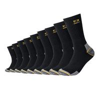 Camano Unisex-Work-Socken 9 Paar 43 - 46 schwarz