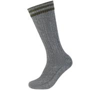 Socken mit Zopfmuster Modell 'COSY WIESN' 39/42 men Anthrazit Melange
