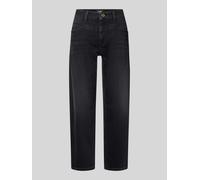 Cambio Barrel Fit Jeans mit Eingrifftaschen Modell 'ELIN' in Anthrazit, Größe 38