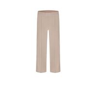 CAMBIO Regular Fit Culotte mit Bügelfalten Modell 'CAMERON' in Taupe, Größe 46
