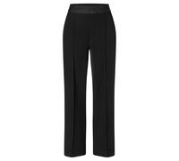 Cambio Bundfaltenhose mit elastischem Logo-Bund in Schwarz, Größe 42