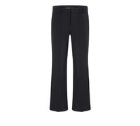Cambio Flared Stoffhose in verkürzter Passform Modell 'FARAH' in BLACK, Größe 42