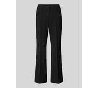 Cambio Flared Fit Stoffhose mit Viskose-Anteil Modell 'Farah' in Black, Größe 38