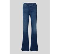 Cambio Flared Jeans mit 5-Pocket-Design Modell 'PHILIA' in Dunkelblau, Größe 44