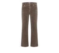 Cambio Cordhose in verkürzter Passform Modell 'FRANCESCA' in Mud, Größe 44