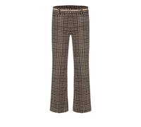 CAMBIO - Francoise cropped caramel/dark navy check - Gr. - 38/29