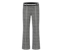 CAMBIO - Francoise cropped tartan black/creme - Gr. - 44/29